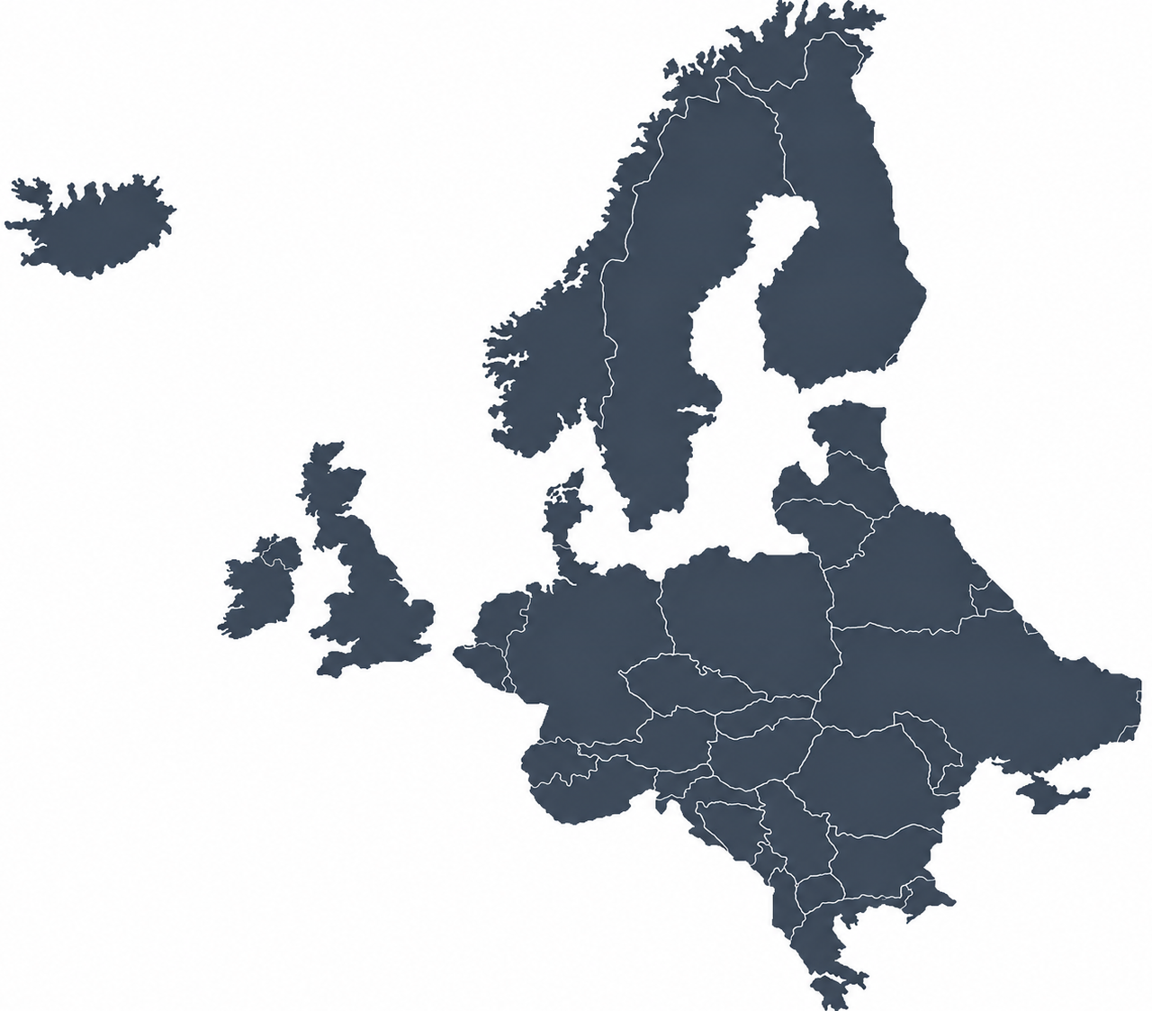 Unser Verkaufsgebiet - The dealer network
